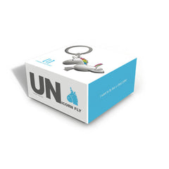 MTM - klíčový prsten - Rainbow Unicorn - Klíčové prsteny