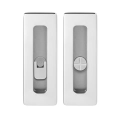 Ti - Shell posuvných dveří - 4181 5S - WC - skořápky a kliky pro posuvné dřevěné dveře