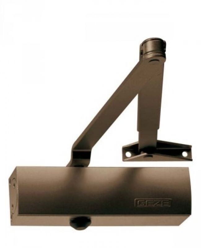 Geze TS 1500 Brown - dveřní zavírač s ramenem