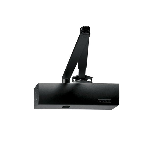 Geze TS 2000 NV Black - dveřní zavírač s ramenem