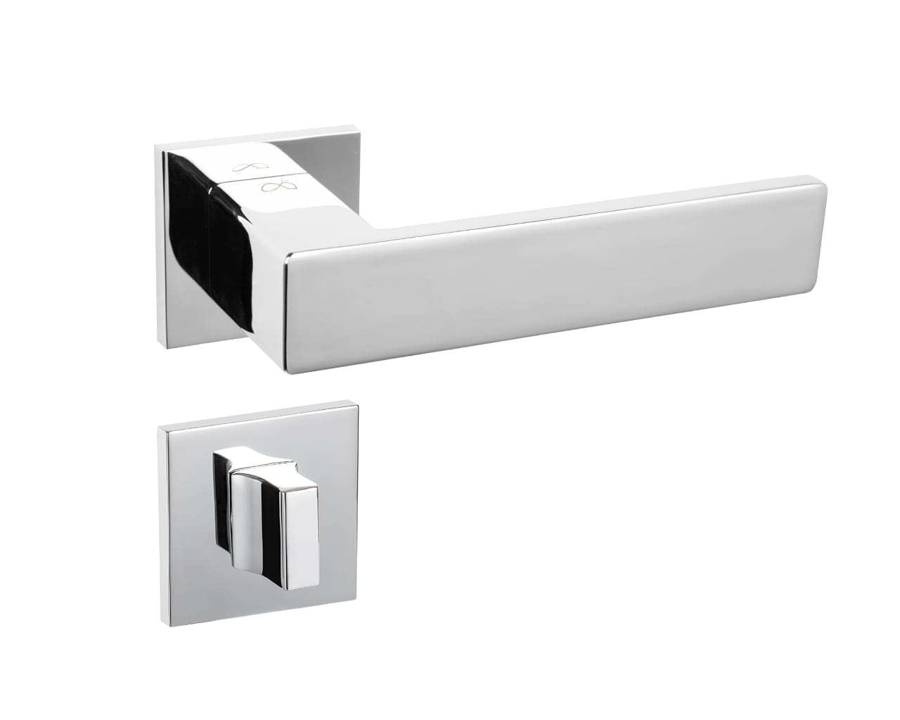 Imperia Chrome KIMP 700 - dveřní kování s čtvercovou rozetou