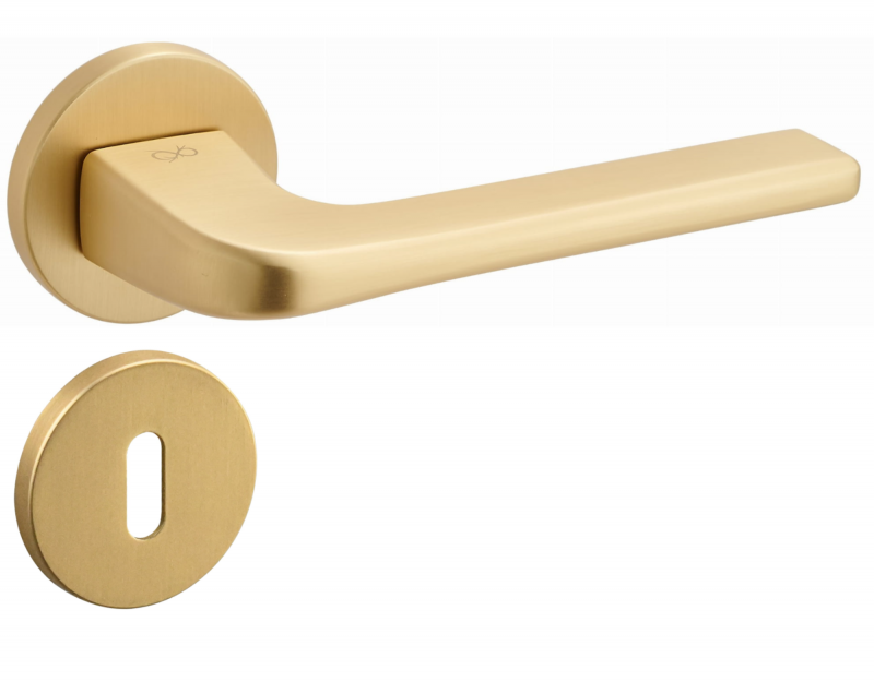 Dámské tričko SO SO M G00 Gold Matt - dveřní kování s kulatou rozetou