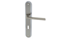 Focus nikl chrom - Štítová klika dveří