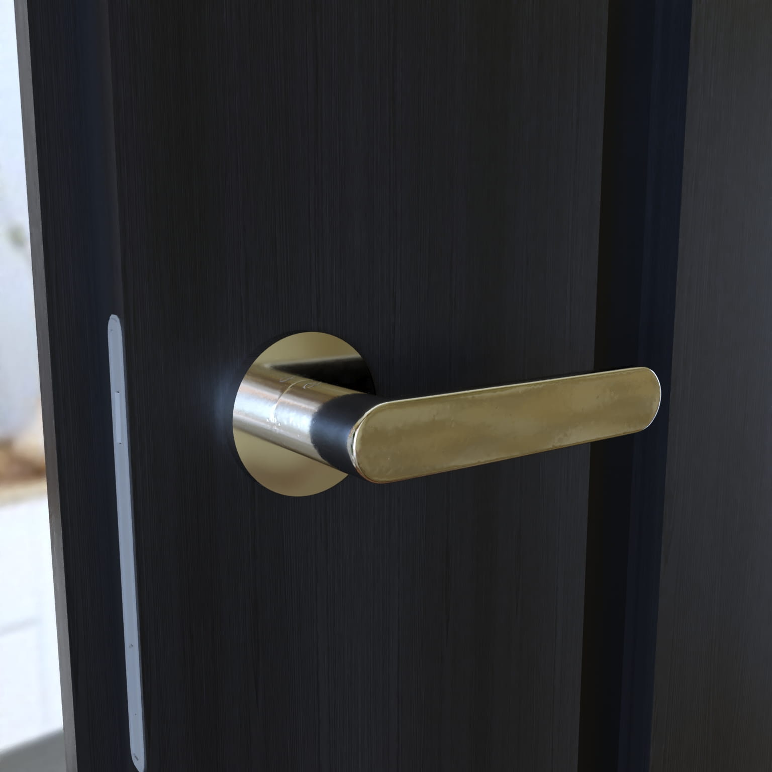 Wenus FIT KWF O 700 chrom - dveřní kování s kulatou rozetou