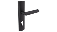 MATI black K+K - Externí štítové dveřní kování
