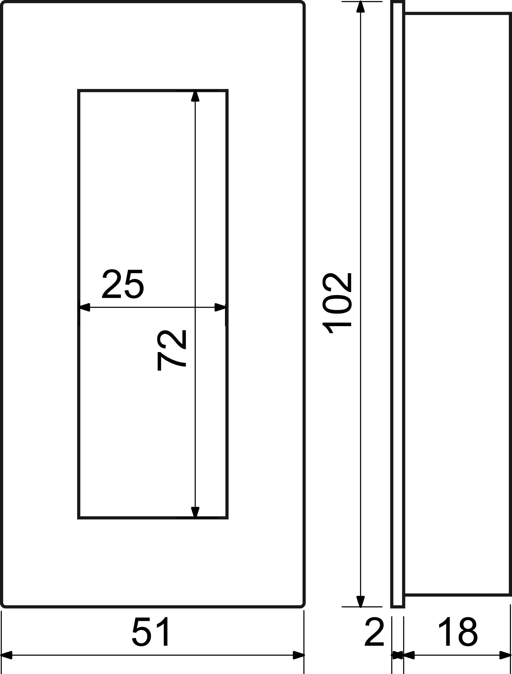 Nerezová rukojeť 005