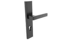 THEO Black K+K -Externí štítové dveřní kování