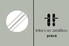 Exkluzivní - Sofia - štítové dveřní kování